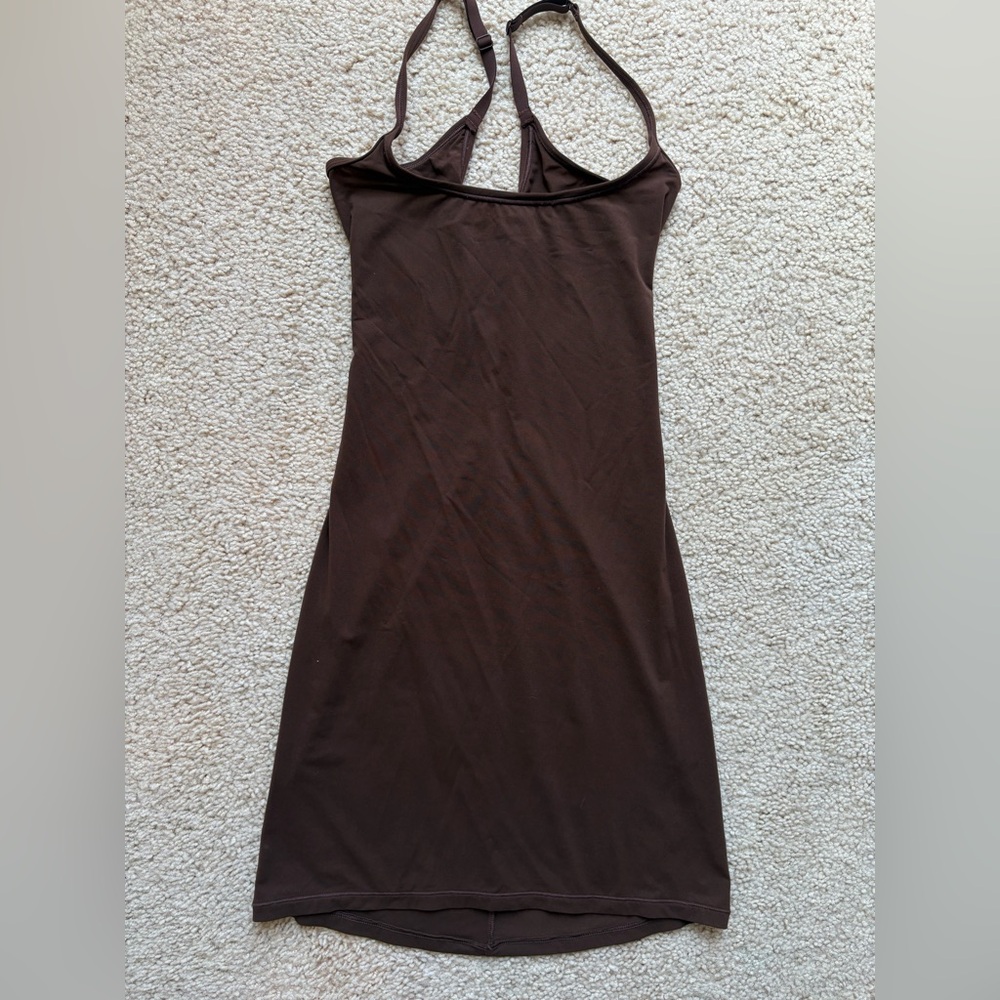 Skims Fits Everybody Slip Brown Dress size XS